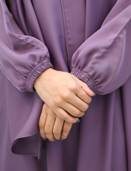 The Lavender Muse Layered Abaya