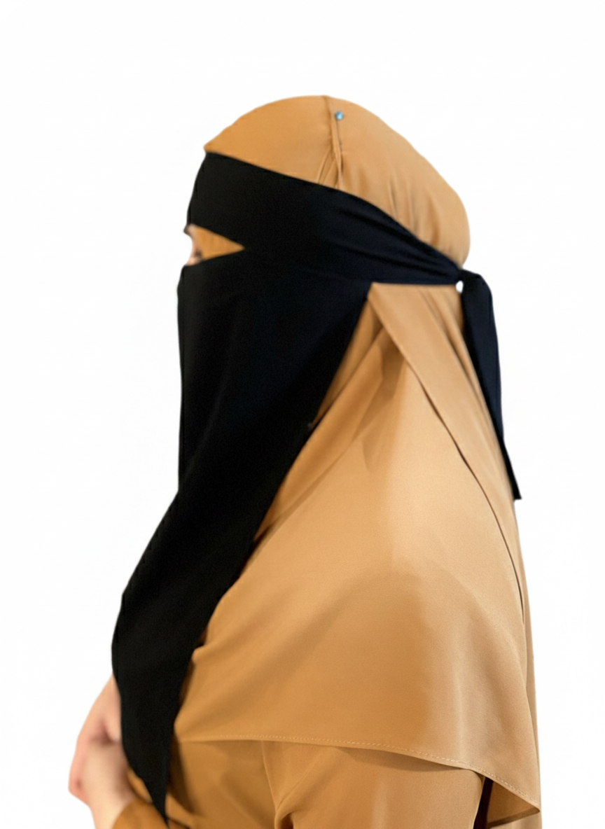 Single-Layer Niqab for Women | Auraq Couture
