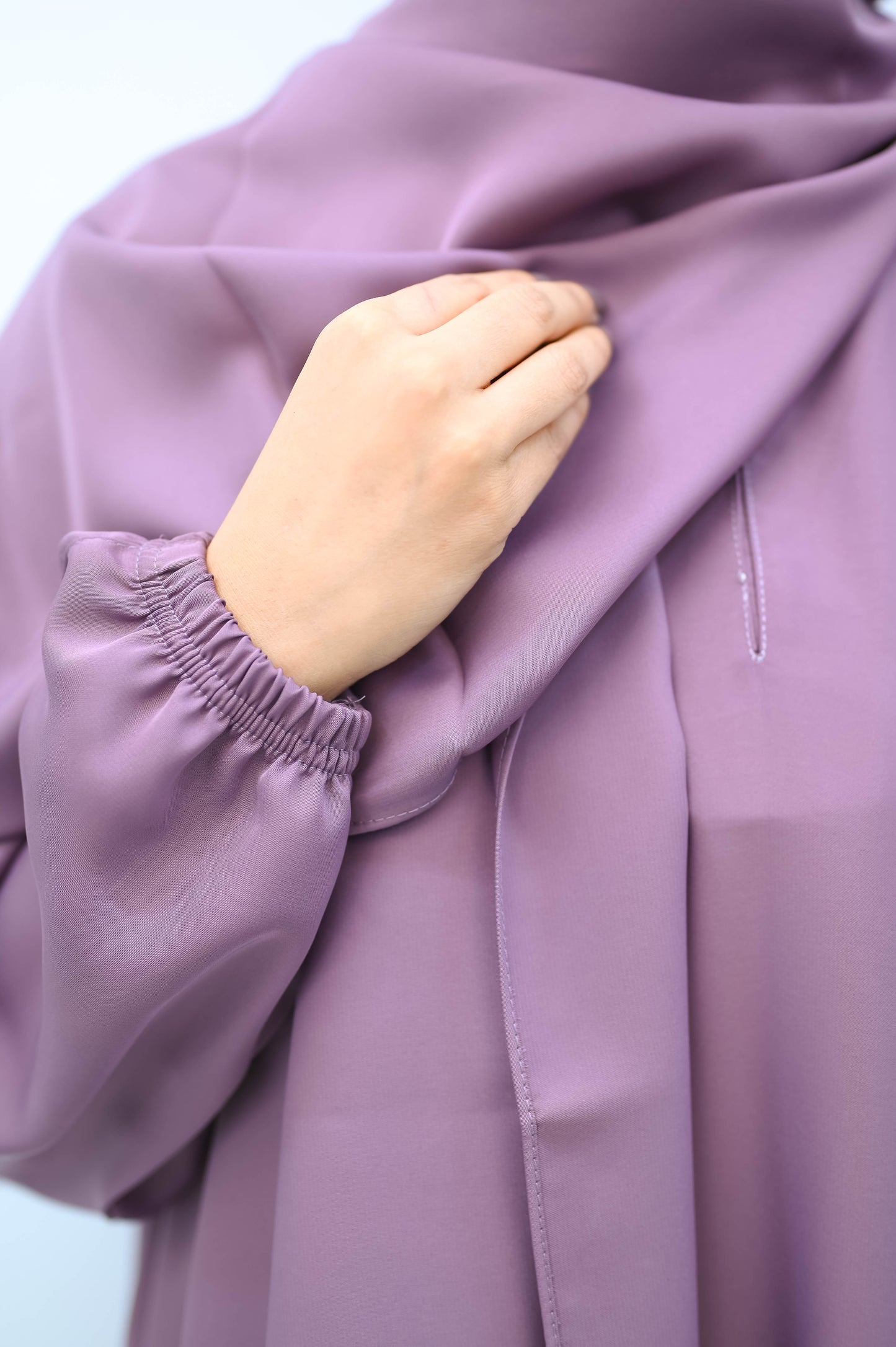 The Lavender Muse Layered Abaya
