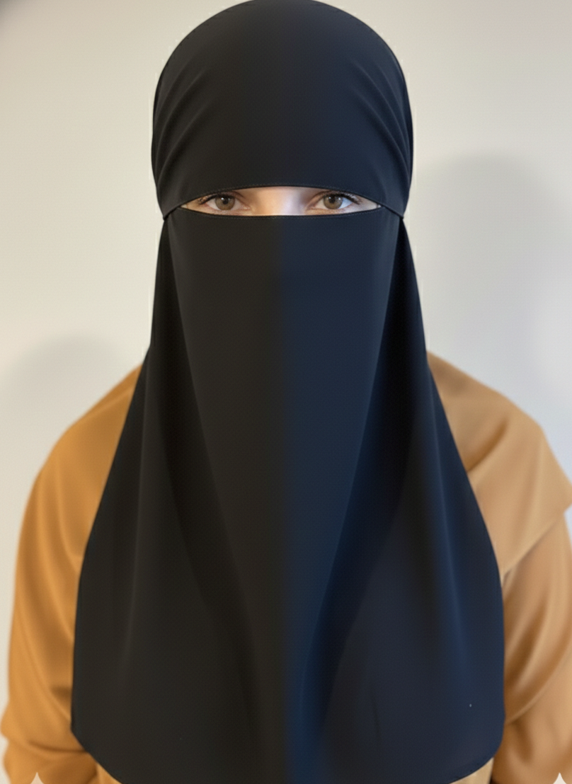 Two - Layer Niqab's for Women | Auraq Couture