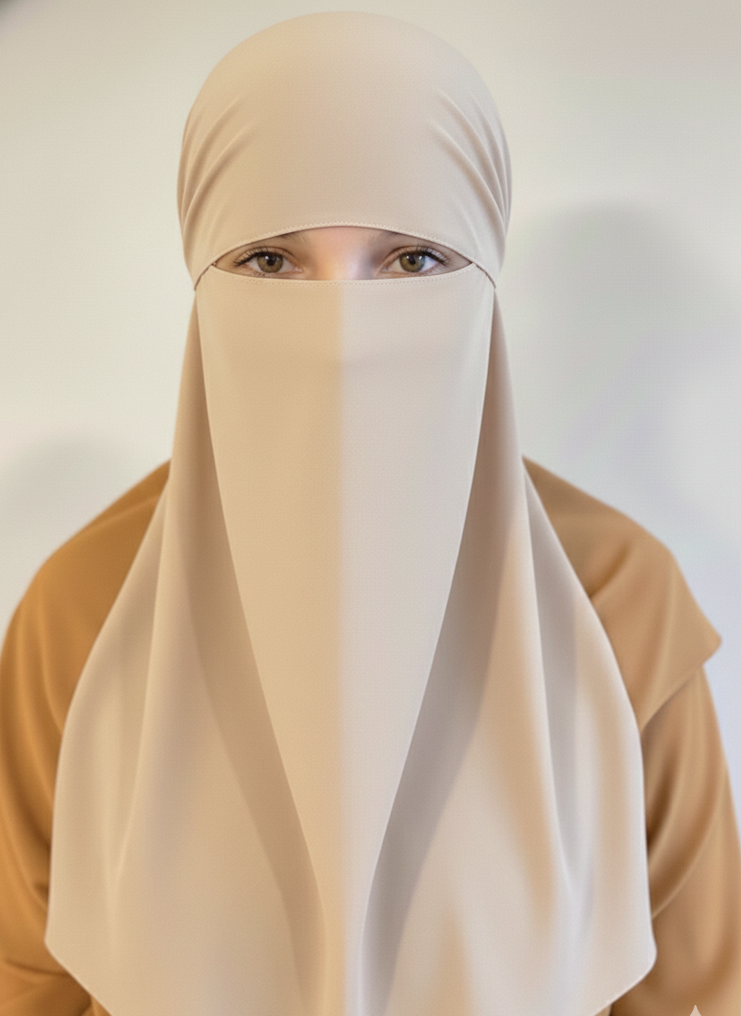 Two - Layer Niqab's for Women | Auraq Couture