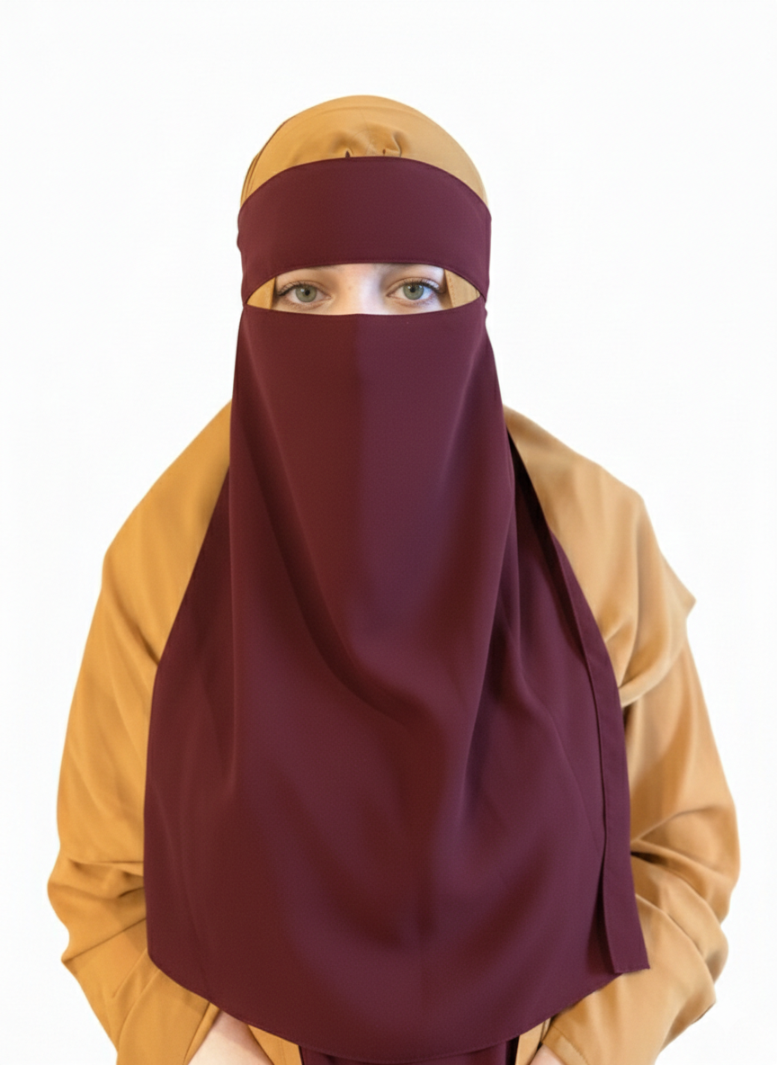 Single-Layer Niqab for Women | Auraq Couture